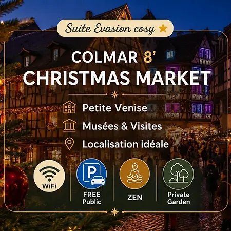 Daire Cosy Independante Evasion Env Colmar