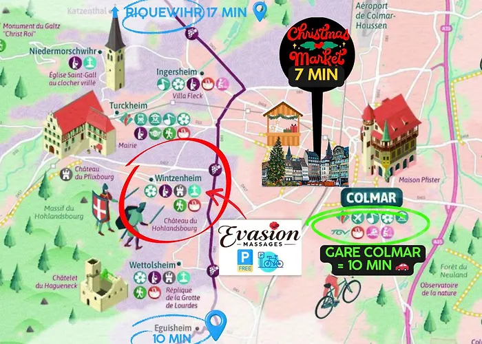 Cosy Independante Evasion Env Colmar Appartement *